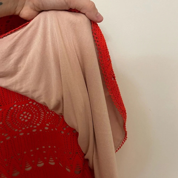 Free People|| Oceanside Rouched Side Bandeau Dress, Strapless - Picture 9 of 11